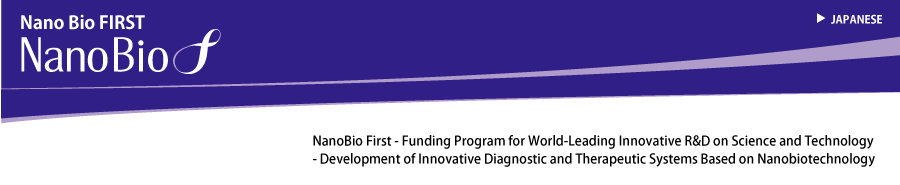 NanoBio First - Funding Program for World-Leading Innovative R&D on Science and Technology_[Development of Innovative Diagnostic and Therapeutic Systems Based on Nanobiotechnology]