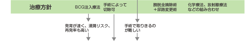 膀胱がんの治療