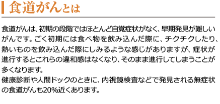 食道がんとは